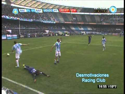 1º fecha. Racing 1 - Rafaela 1