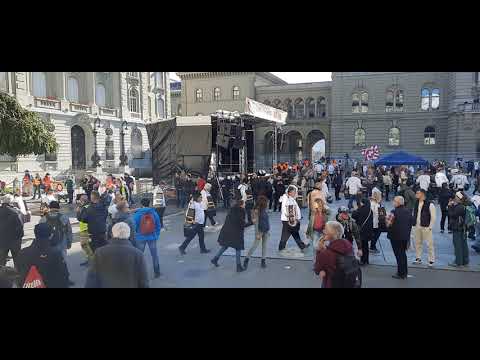 Demo Bern 23.10.21 / Bundesplatz