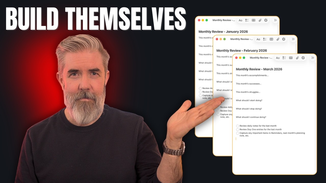 Apple Notes Templates That Build Themselves (3 Methods)