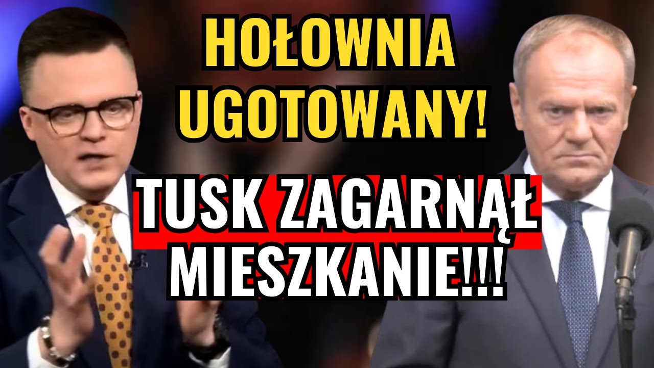 TAK TUSK ZAGARNĄŁ CUDZE MIESZKANIE! A HOŁOWNIA SIĘ UGOTOWAŁ
