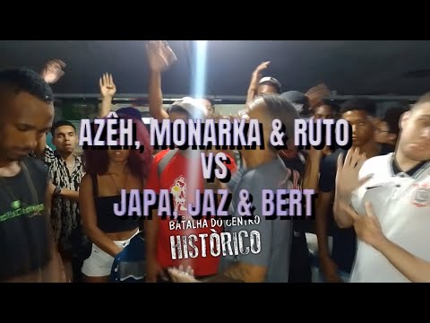 AZÊH, MONARKA e RUTO 🆚 JAPA, JAZ e BERT | FINAL | 59ª Batalha do Centro Histórico