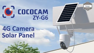 Cococam 4G Camera - App Cococam - Solar 4G Camera 2K - Cococam ZY-G6 - Unboxing