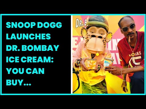 SNOOP DOGG LAUNCHES DR. BOMBAY ICE CREAM: YOU CAN BUY IT HERE