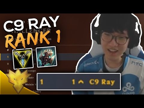 C9 Ray HITS RANK 1 IN SOLO QUEUE! - League of Legends Highlights