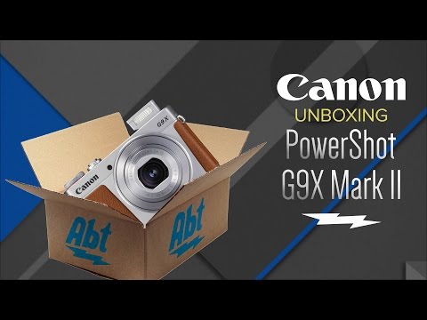 Unboxing: Canon G9X Mark II