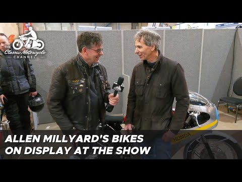 Allen Millyard's Bikes at The Bristol Classic MotorCycle Show 2022