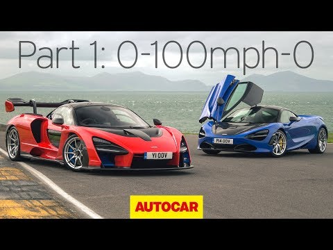 McLaren Senna vs 720S | Part 1: 0-100mph-0 | Autocar Video