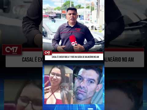 Casal é mort0 a tir0s após sair de balneário em Apuí, no Amazonas