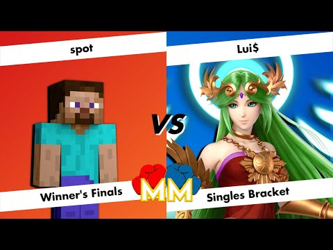 Manteca Mania #5 - Winner's Finals - spot (Steve) vs Lui$ (Palutena)