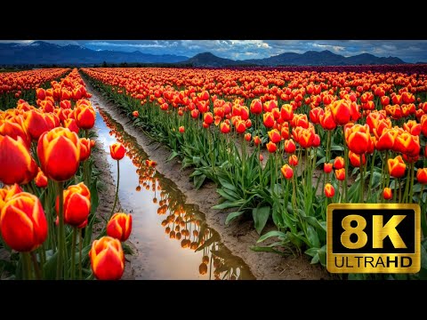 The World’s Largest Collection of Beautiful Flowers In 8K ULTRA HD.