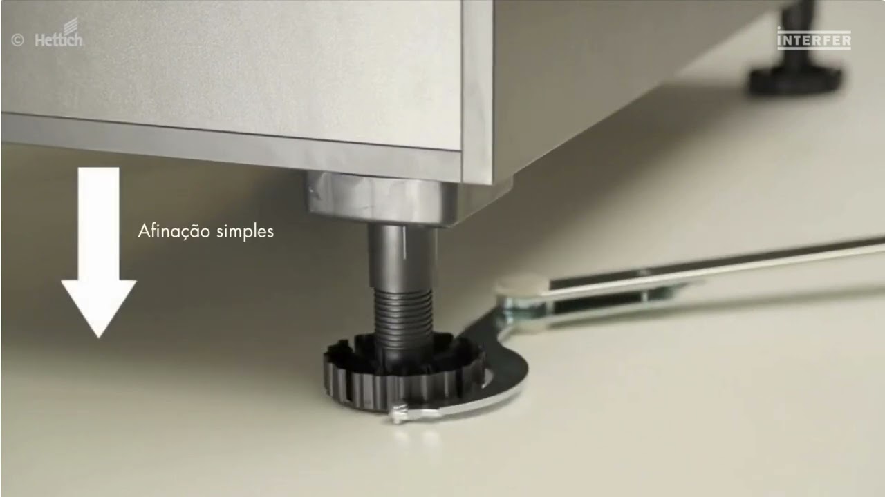 Pés niveladores Korrekt