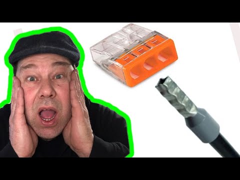 This is how these terminals are used WRONG! New Wago terminals! Proofwood