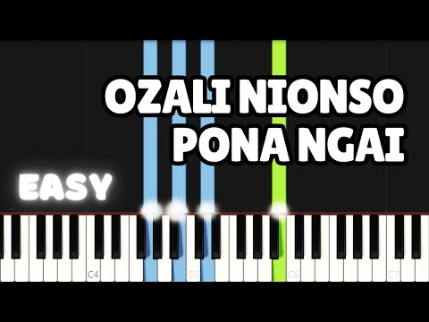 Matou Samuel - Ozali Nionso Pona Ngai | EASY PIANO TUTORIAL BY Extreme Midi