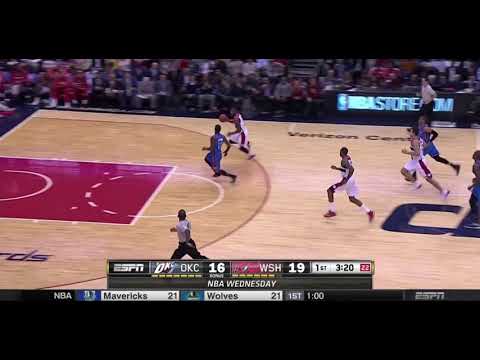 Rasual Butler Dunk vs OKC - Jan 21, 2015