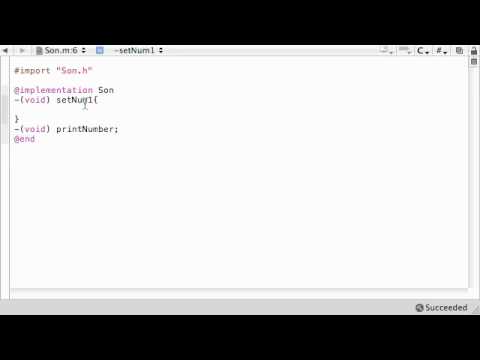 Objective C Programming Tutorial - 37 - Overriding Methods