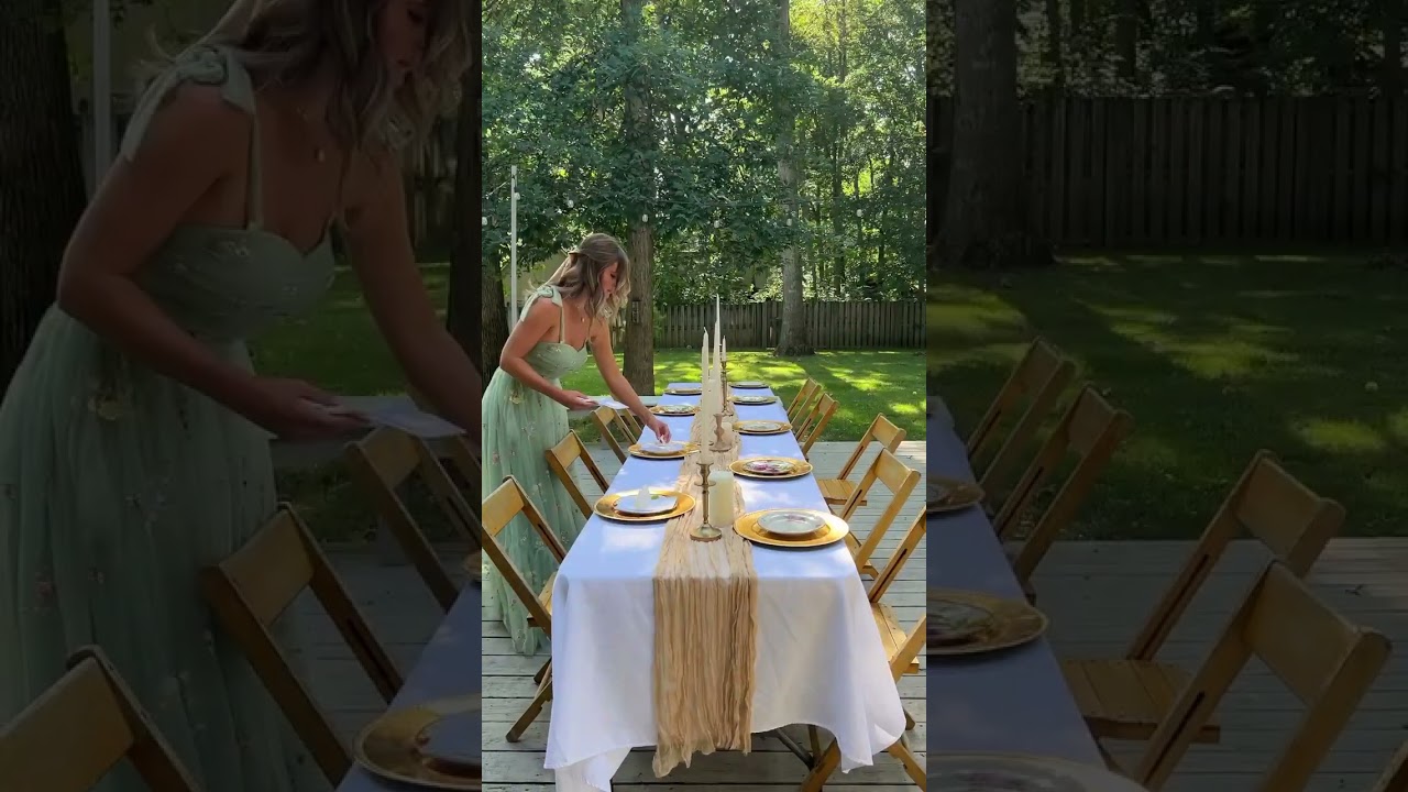 Set Up For A Magical Dinner Party With Me #dinnerparty #partyplanning #homedecor