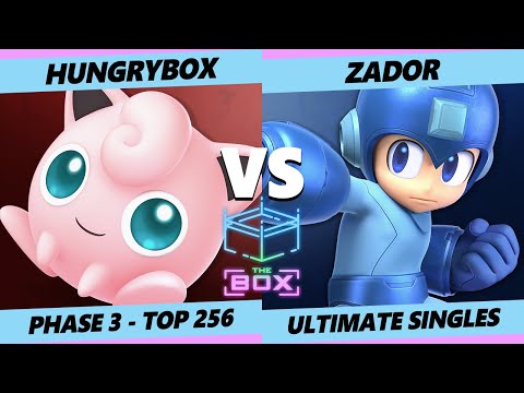The Box Phase 3 - Liquid | Hungrybox (Jigglypuff) Vs. Zador (Mega Man) Smash Ultimate - SSBU