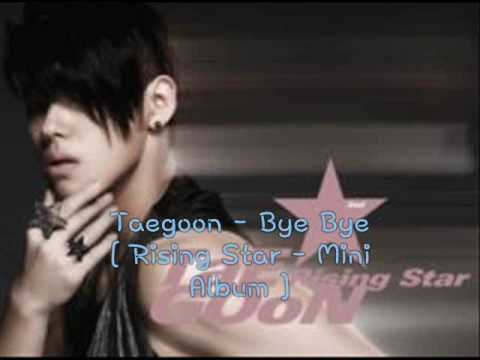 Taegoon - Bye Bye