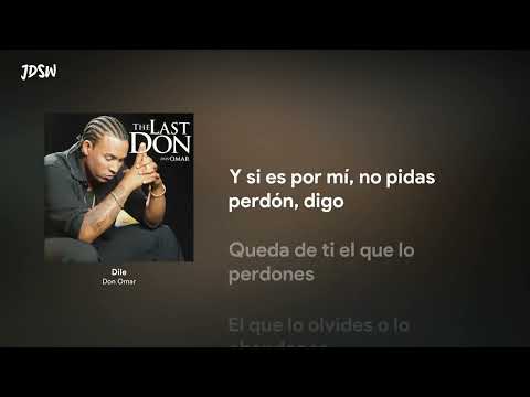 Dile - Don Omar [Letra / Lyrics]