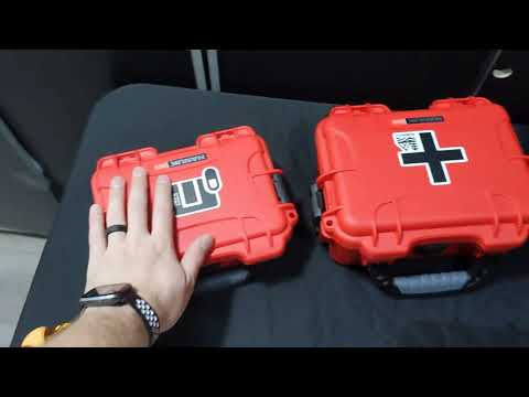 Nanuk First Aid Cases Size Comparisons: 320, 903, 904, 905, 915, and 935