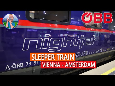 The disappointing spartan Nightjet - European sleeper train 🇦🇹 🇩🇪 🇳🇱