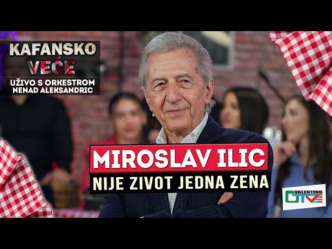 MIROSLAV ILIC - NIJE ZIVOT JEDNA ZENA | UZIVO (ORK. NENAD ALEKSANDRIC) 2022 | OTV VALENTINO