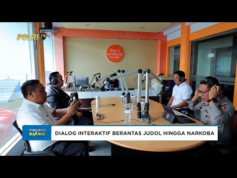 KAPOLDA MALUT KOMITMEN BERANTAS JUDI ONLINE, NARKOBA DAN MIRAS ILEGAL SAAT DIALOG DI RRI TERNATE