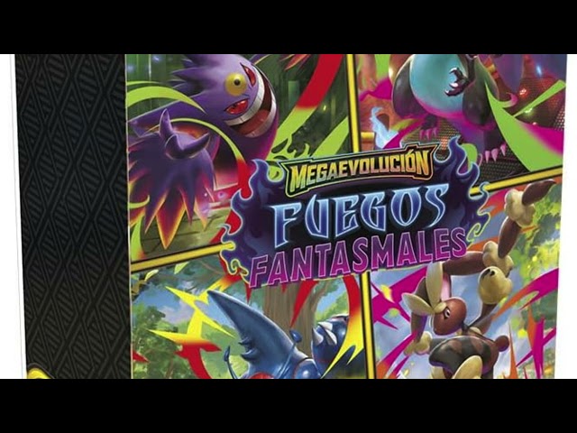 Vídeo relacionado con Pokémon: Lote de Sobres de Mejora de Megaevolución-Fuegos Fantasmales de JCC Pokémon (6 Sobres de Mejora)