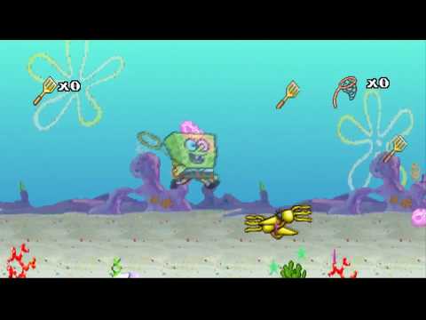 SpongeBob SquarePants SuperSponge (PS1) Level 1-3 Fish Hooks Park Speedrun