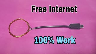 How to Get free Internet and WiFi - Free internet  Phone  100% work !!