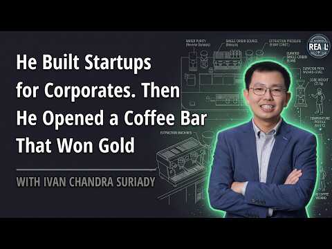He Built Startups for Corporates. Then He Opened a Coffee Bar That Won Gold