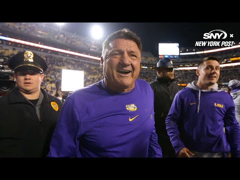 Ed Orgeron explains his $17 million buyout from LSU following the 2021 season | New York Post Sports