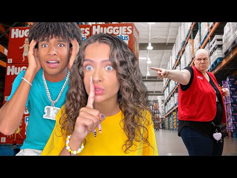 24 Hours OVERNIGHT in Costco!! ft. Kane Bailey