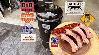Badger Barrel Charcoal Smoker / Awesome Smoked Baby Back Ribs! / Issues?
