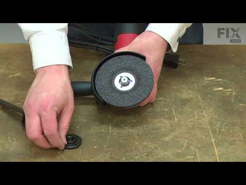 Milwaukee Grinder Repair - How to Replace the Flange Disc