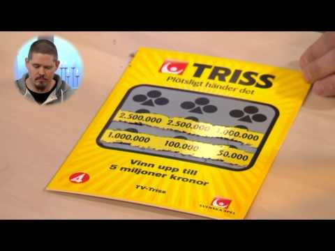 Skrapar triss för en whiskeyresa - Nyhetsmorgon (TV4)