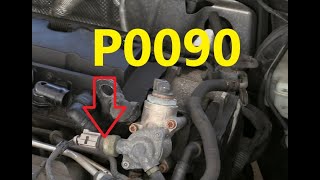 dtc p0090 - қате кодын түсіндіру