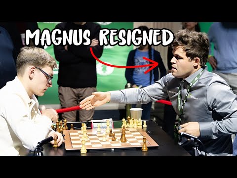 Magnus Carlsen Resigned against Denis Lazabvik