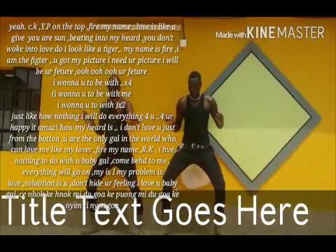 R KING FIRE ..I WANNA BE WITH YOU