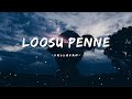Loosu Penne Vallavan Lyrics Tamil Silambarasan Yuvan Shankar Raja Infinitelyrics23