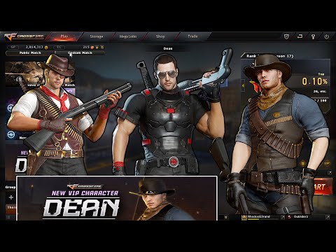 CFPH: Buying New VIP Character - Dean (Wild West) with Review