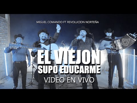 Miguel Comando ft Revolucion Norteña - El Viejon Supo Educarme (video en vivo) 2020 * EL DAMAGE *