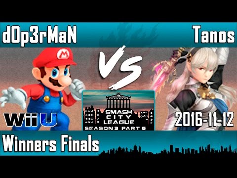 SCLS3P6 -WF- d0p3rMaN (Mario) vs Tanos (Corrin) - Smash 4
