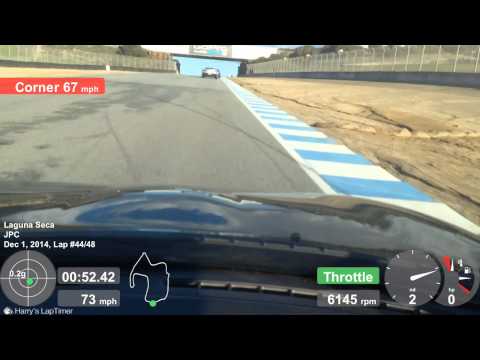 Laguna Seca Miata lap 12/1/2014 1:52.68