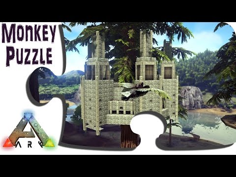 ARK: Advanced Building: Redwood Treehouse Castle Showcase - IronMine Vanilla Survival PVE