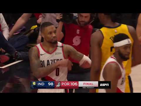 Indiana Pacers vs Portland Trailblazers | March 18, 2019
