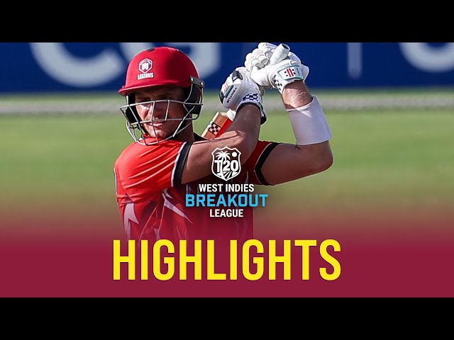 Da Silva & Pooran Star | Highlights| Trinidad & Tobago Legions v Jamaica Titans | WI Breakout League