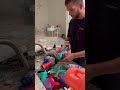 DOES ANYONE ELSE’S HOUSE GET LIKE THIS 😱 #dad #baby #parenting #toddler #family #viral #clean
