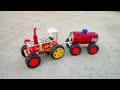 How To Make Tractor And Trolley With Matchbox At Home Matchbox Toy