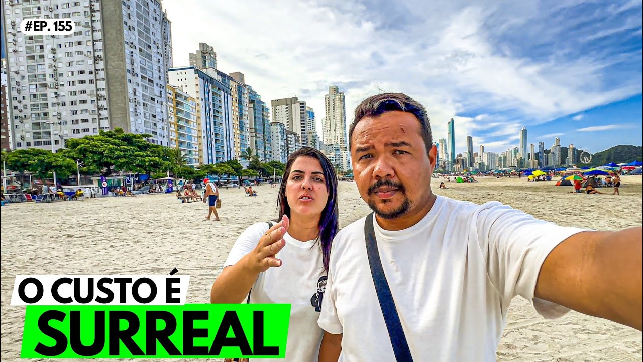 CHEGAMOS em BALNEÁRIO CAMBORIÚ: ficamos chocados 😱#ep155